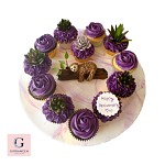 Royal Icing Plum Puddings Small Toppers