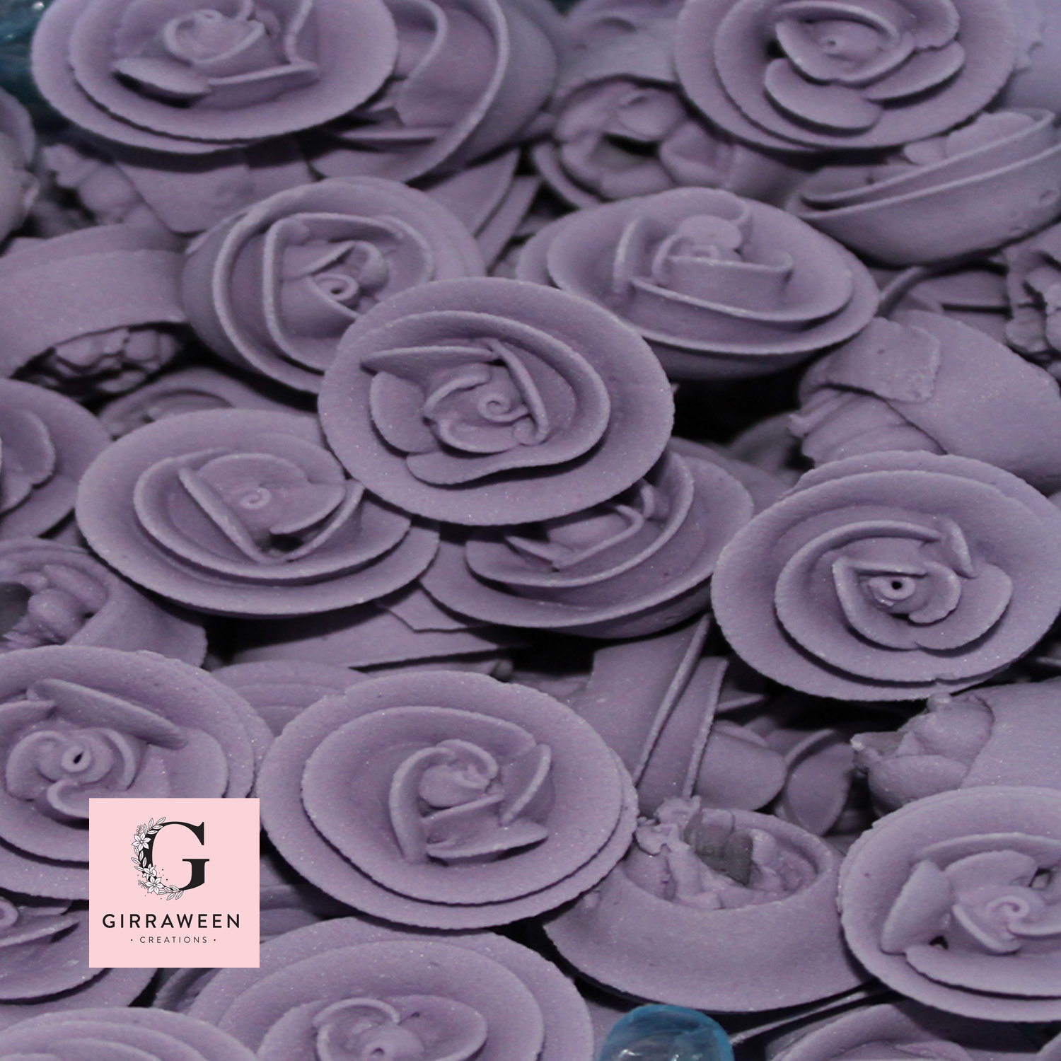 Royal Icing Roses Large