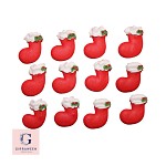Royal Icing Santa Boots Small