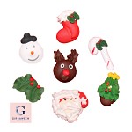 Royal Icing Christmas Assorted Toppers