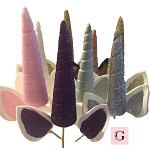 Sugar Edible Unicorn Horn and Ear Sets