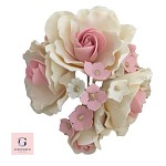 Fantasy Rose Sugar Flower Posy