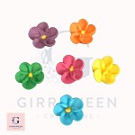 Royal Icing Small Blossom Flowers Hi Lite Colours