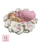 Sugar Fondant Edible Sleeping Babies