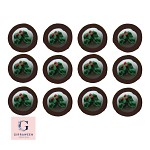 Royal Icing Plum Puddings Small Toppers