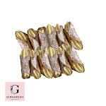 Mini Cannolis filled with Italian Custard