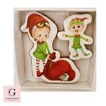 Gingerbread Christmas Cookie Packs