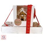 Christmas Cookie and mini Gingerbread House Gift Packs