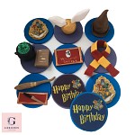 Sugar Edible Potter Cupcake Toppers