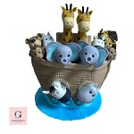 Sugar Noah's Ark Cake Topper