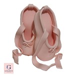 Fondant Ballet Shoes Cake Topper