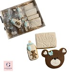 Baby Shower Cookies Teddy Theme