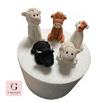 Edible Fondant Farm Animals
