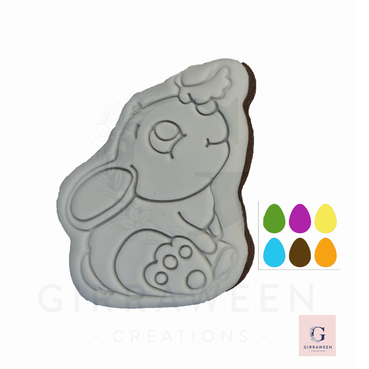 Bunny with Leaf on Nose