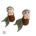 Gumnut Babies in Gumnuts