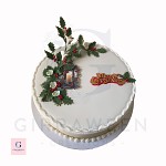 Gingerbread House with Flower Bed