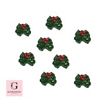 Royal Icing Piped Sugar Holly