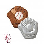 Base Ball Mitt Cake Tin EX Hire