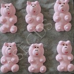 Royal Icing Pig Toppers