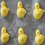 Royal Icing Chicken Toppers