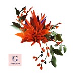 Bird Of Paradise Exotic Sugar Flower Spray